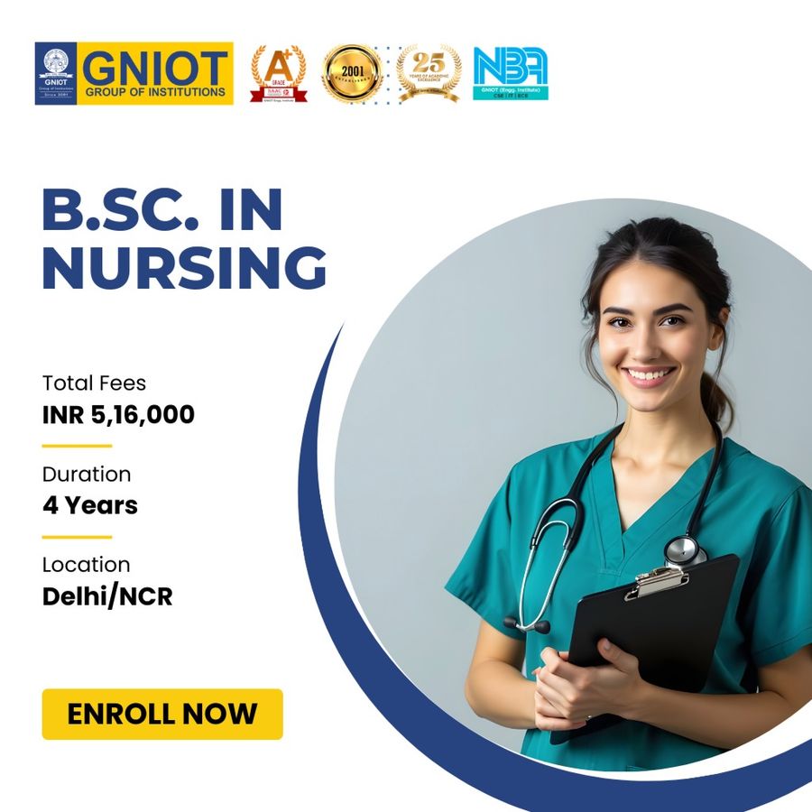 B.Sc. in Nursing at GNIOT Group of Institutions, Delhi/NCR