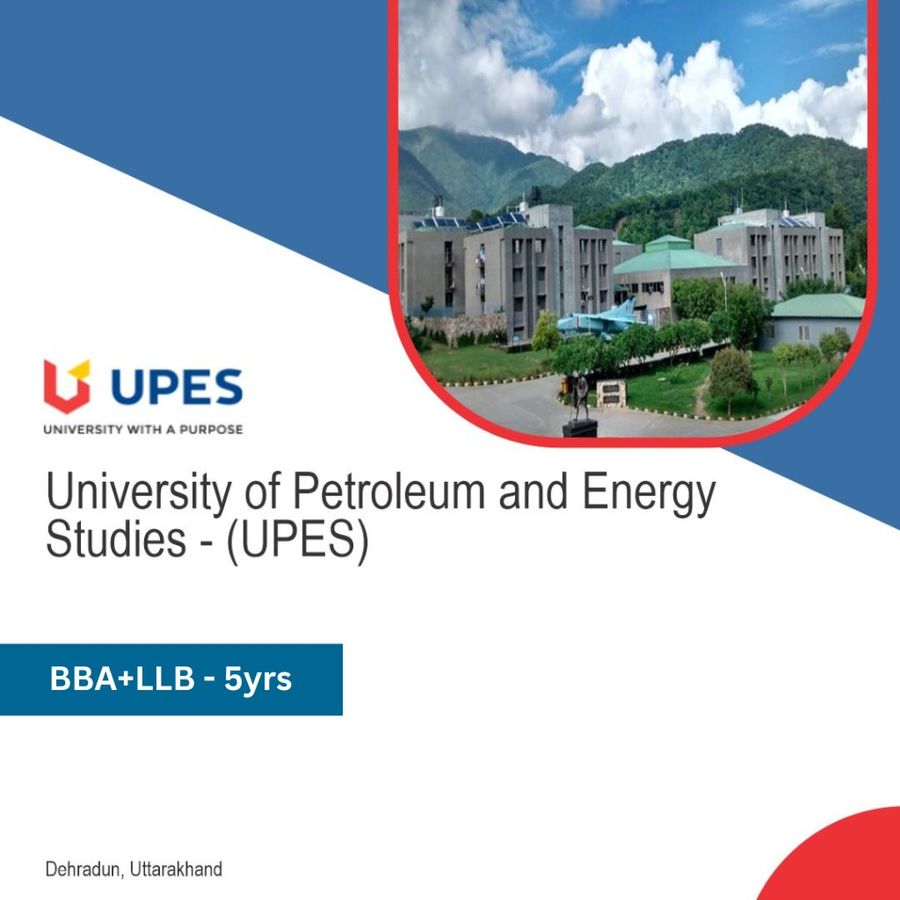 Bachelor of Business Administration [BBA] + Bachelor of Law [L.L.B] {Hons.} at University of Petroleum And Energy Studies (Upes), Dehradun
