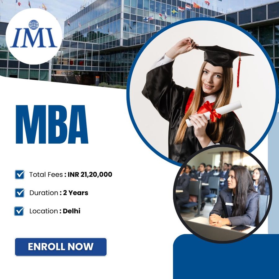 MBA at International Management Institute (IMI Delhi), Delhi/NCR