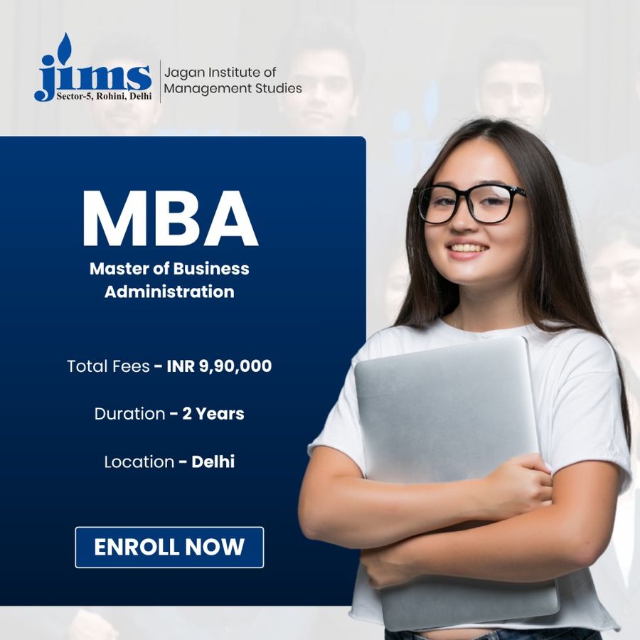MBA at Jagan Institute of Management Studies (JIMS), Delhi/NCR