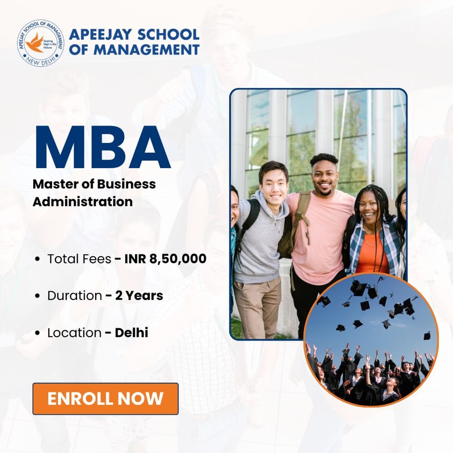 MBA at Apeejay School of Management, Delhi/NCR
