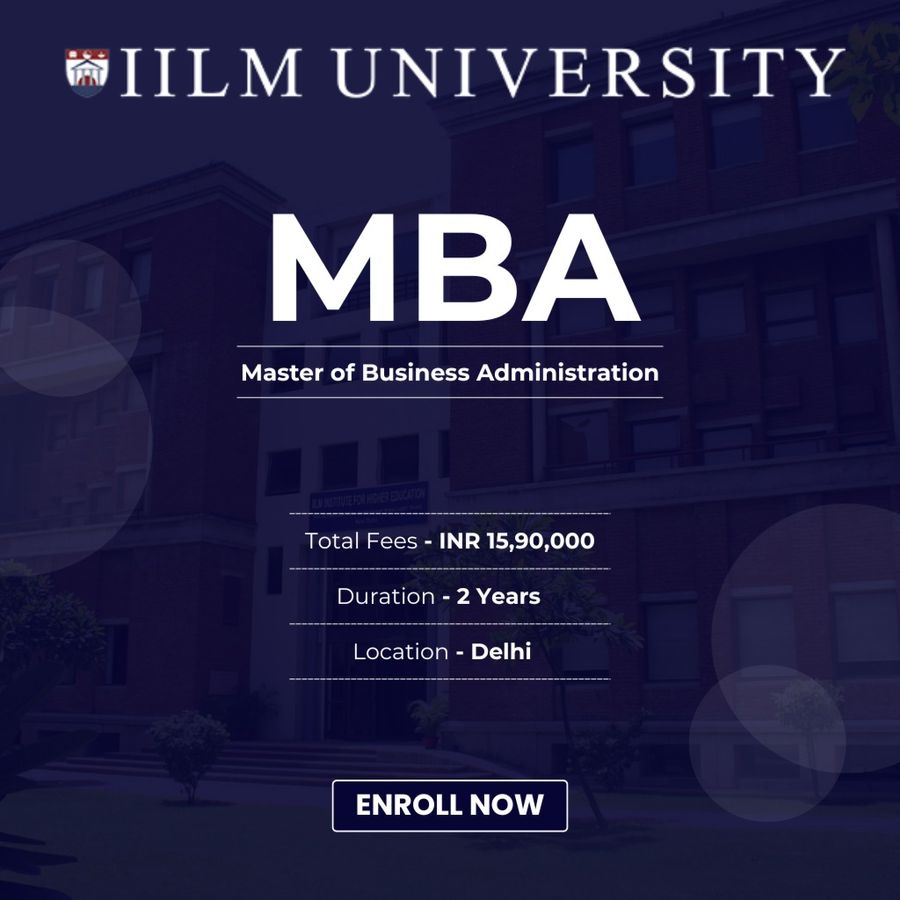 MBA at IILM Institute for Higher Education, Delhi/NCR