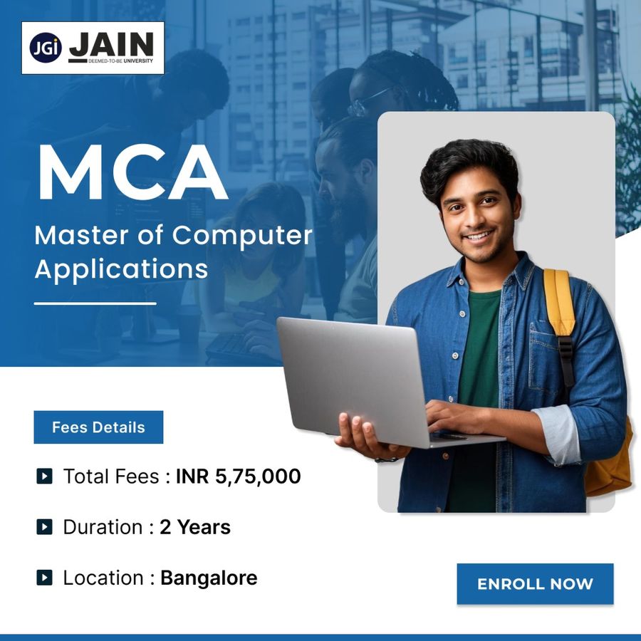 MCA in Information Security at Jain (Deemed-to-be University), Bengaluru/Bangalore