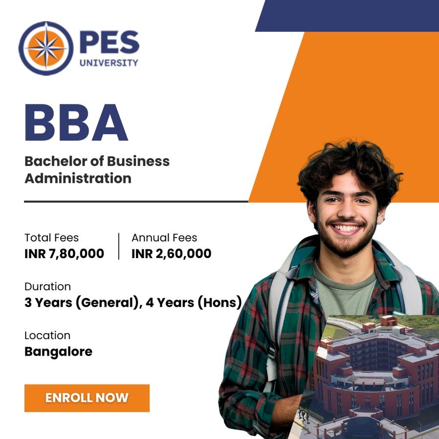 Bachelor of Business Administration (BBA) at PES University, Bengaluru/Bangalore