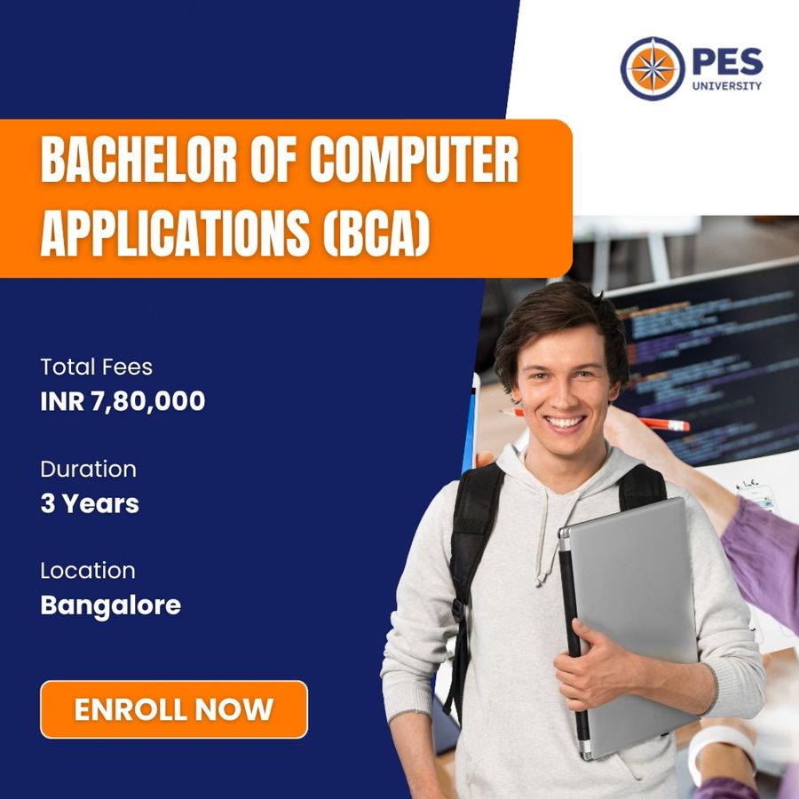 Bachelor of Computer Applications (BCA) at PES University, Bengaluru/Bangalore