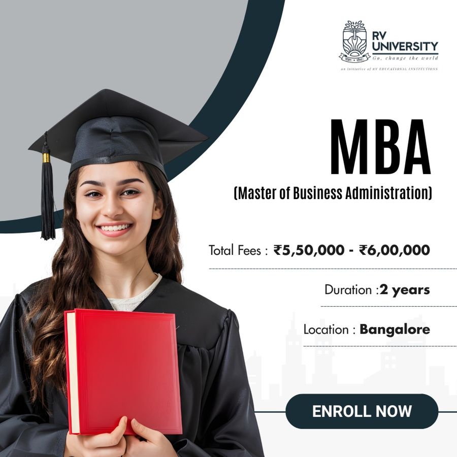 Master of Business Administration (MBA) at R.V. University, Bengaluru/Bangalore