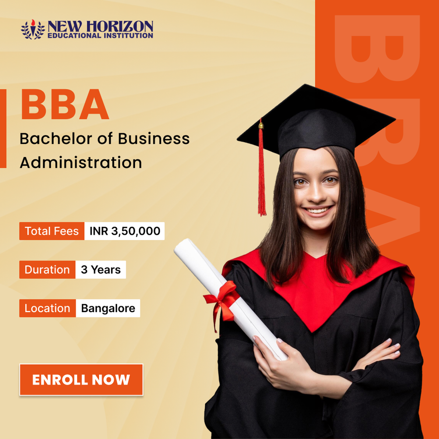 Bachelor of Business Administration (BBA) at New Horizon Educational Institution (NHEI), Bengaluru/Bangalore