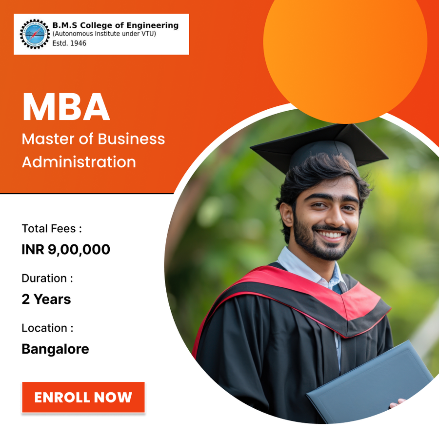 Master of Business Administration (MBA) at BMS College of Engineering, Bengaluru/Bangalore
