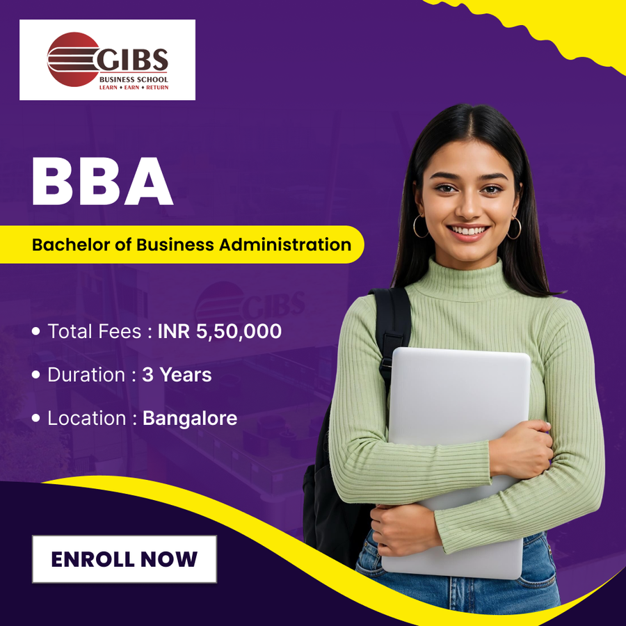 Bachelor of Business Administration (BBA) at GIBS Business School, Bengaluru/Bangalore