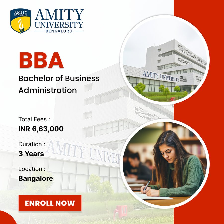 Bachelor of Business Administration (BBA) at Amity University, Bengaluru/Bangalore