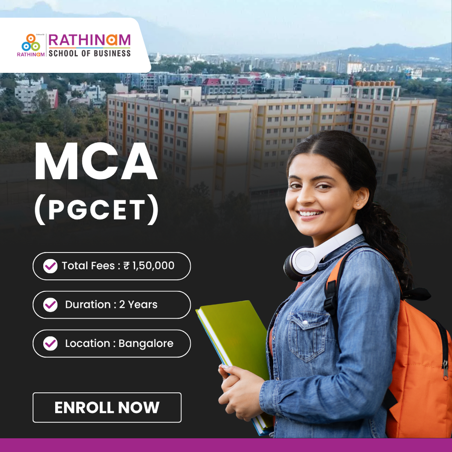 MCA (PGCET) at Rathinam School of Business, Bengaluru/Bangalore