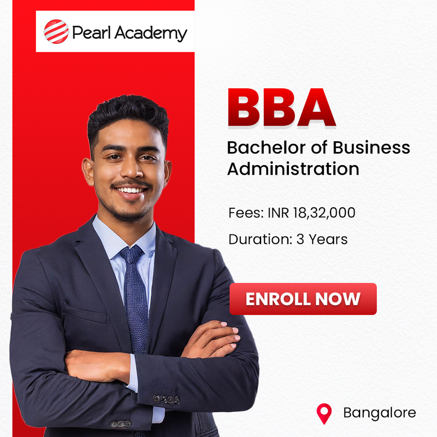 Bachelor of Business Administration (BBA) at Pearl Academy, Bengaluru/Bangalore