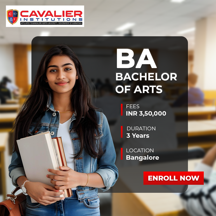 Bachelor of Arts (BA) at Cavalier Institutions, Bengaluru/Bangalore