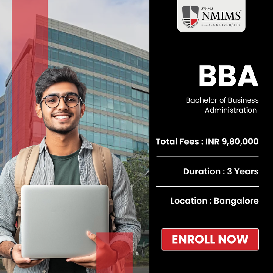 Bachelor of Business Administration (BBA) at NMIMS Deemed to be University, Bengaluru/Bangalore